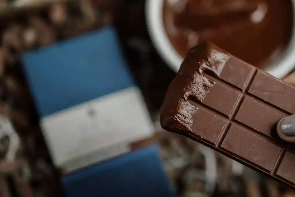Barra De Chocolate Con Leche De Coco