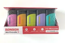 Ronson Encendedor Recargable Electrolite Mini Elegir Color