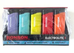 Ronson Encendedor Recargable Electrolite Elegir Color