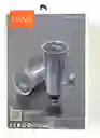 Vidvie Cargador Auto Iphone Gris Cc517c