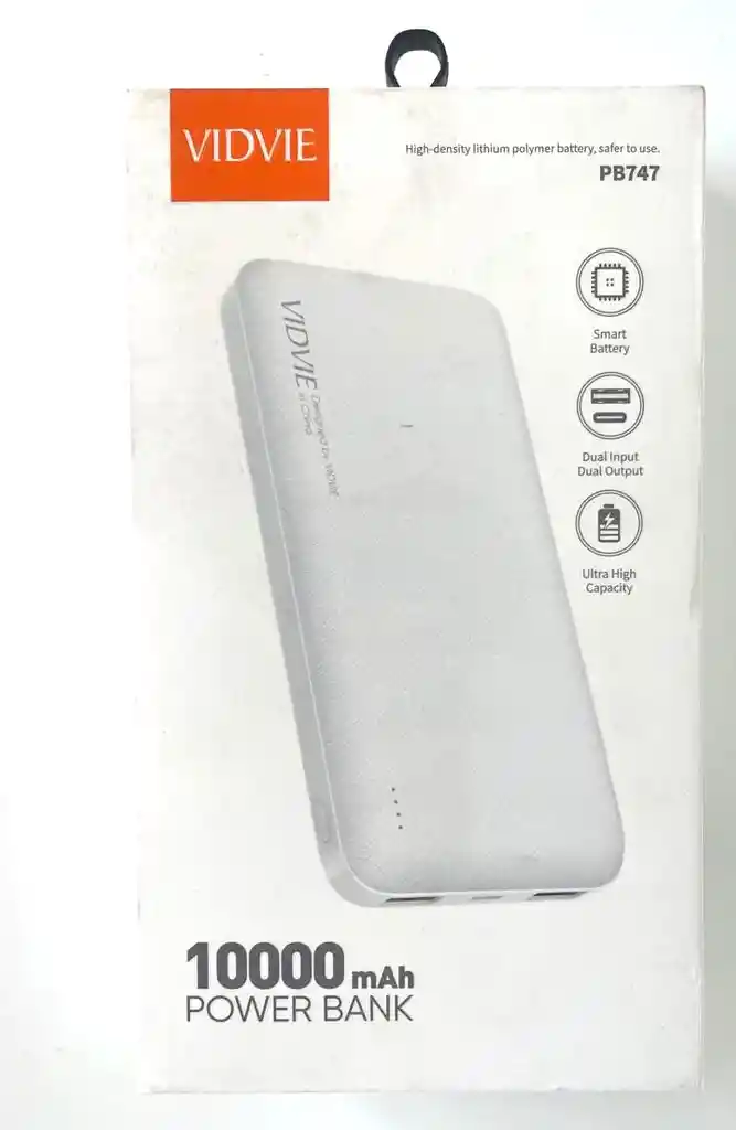 Vidvie Power Bank 10000 Blanca