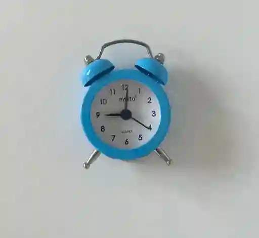Reloj Despertador Campanilla Miniatura Elegir Color