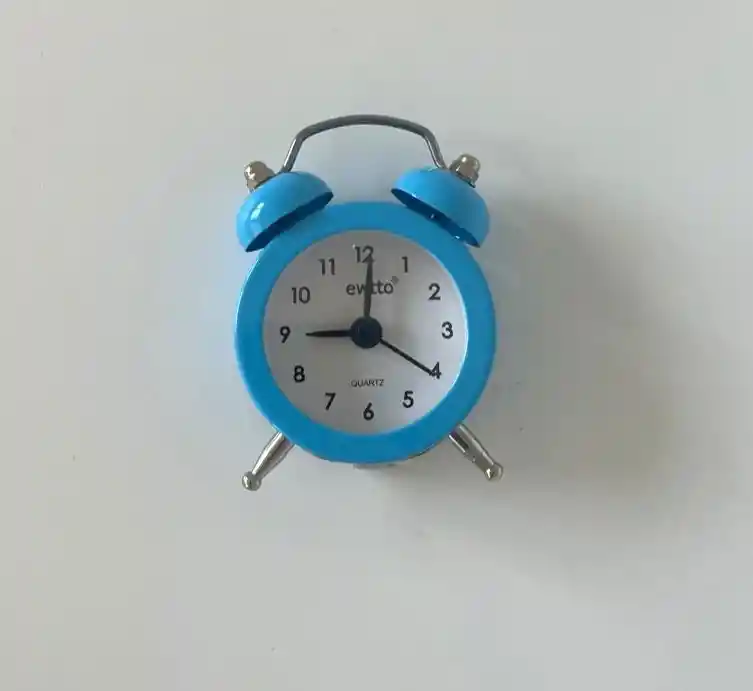 Reloj Despertador Campanilla Miniatura Elegir Color