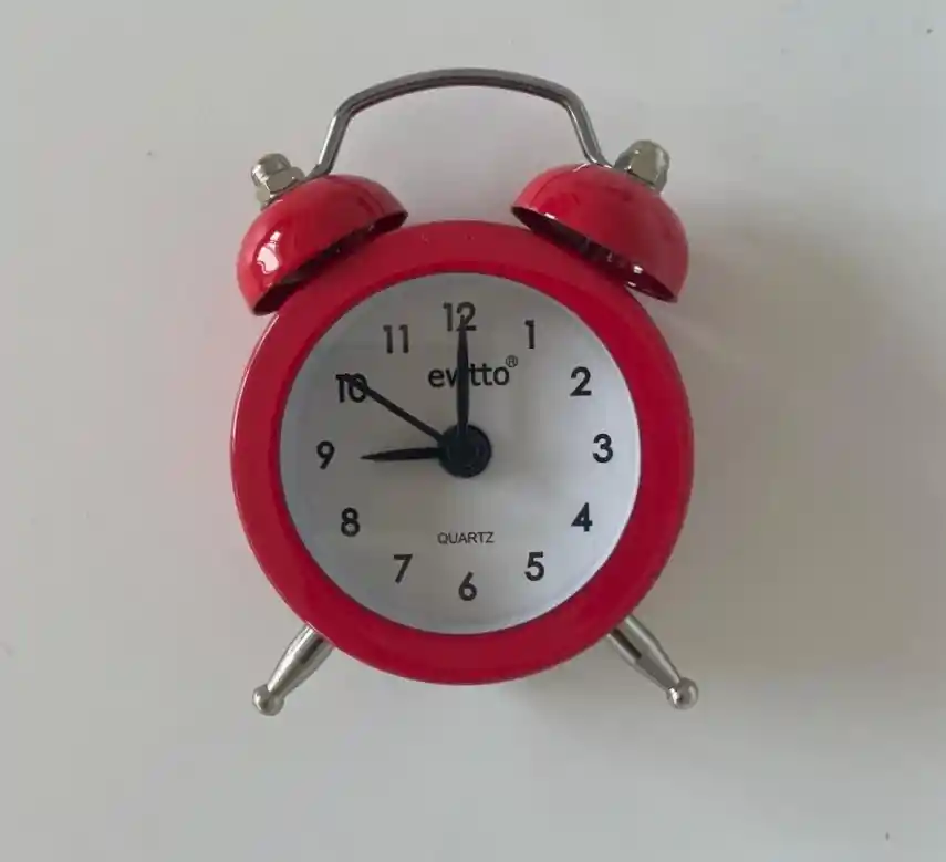 Reloj Despertador Campanilla Miniatura Elegir Color