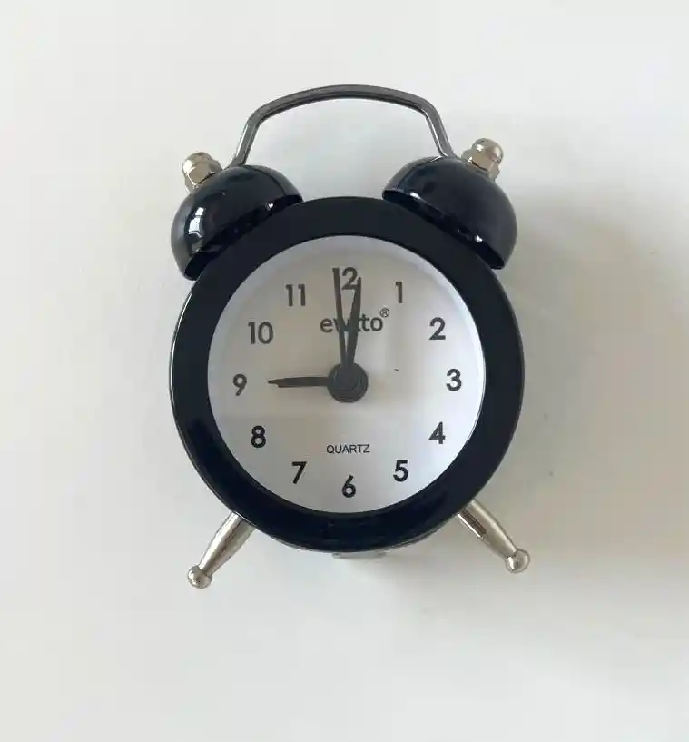 Reloj Despertador Campanilla Miniatura Elegir Color