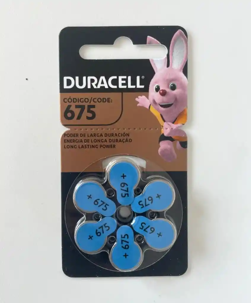 Duracell Pila 675 Pack 6 Uni