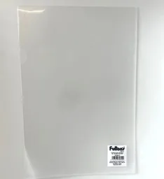 Fultons Carpeta Plastica Tamaño Oficio Transarente
