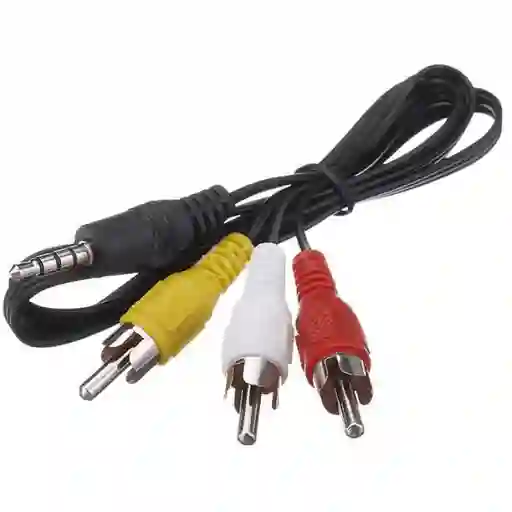 Cable Audio Y Video 3.5mm Para Raspberry Pi