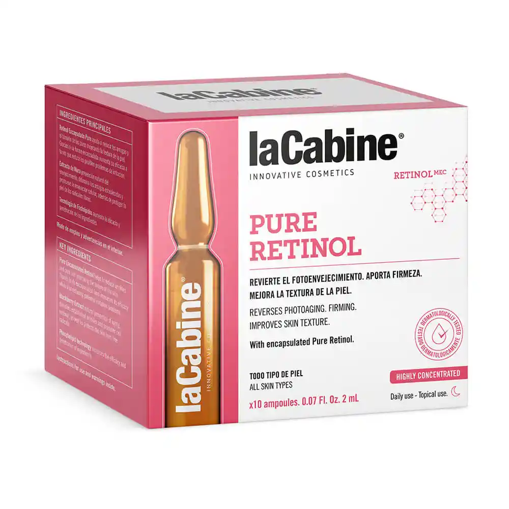 La Cabine Ampollas Retinol Puro 10 X 2 Ml