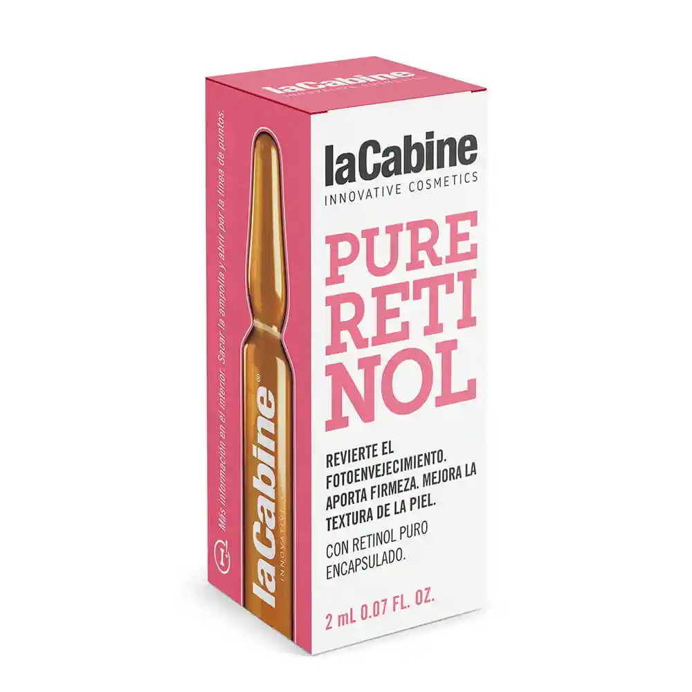 La Cabine Ampollas Retinol Puro 1 X 2ml