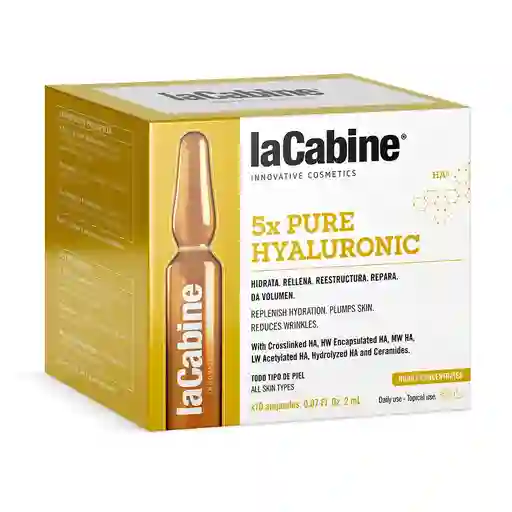 La Cabine Ampollas Hialurónico H5 10 X 2 Ml