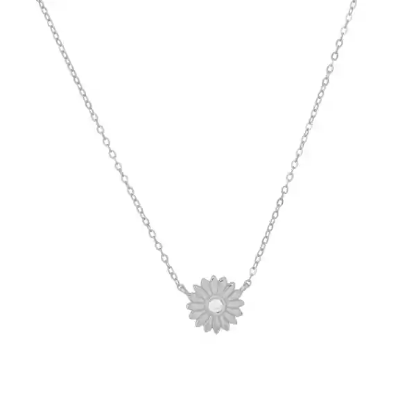 Collar Girasol Plata