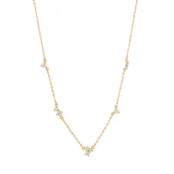 Collar Kim Bañado En Oro