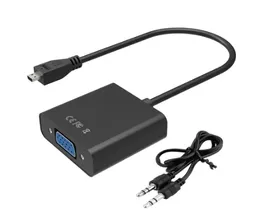 Micro Hdmi A Vga Con Salida De Audio