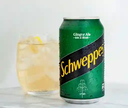 Schweppes Sin Azúcar Ginger Ale, 350 Ml