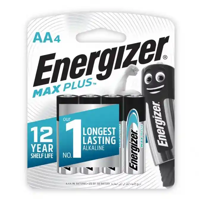 Pack De Pilas Energizer Max Plus Aa X4 Unidades