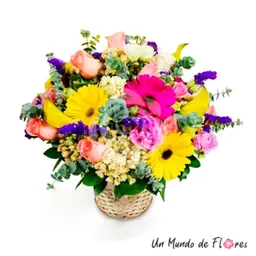 Canasta Surtida Con Chocolates