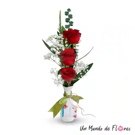Solitario 3 Rosas