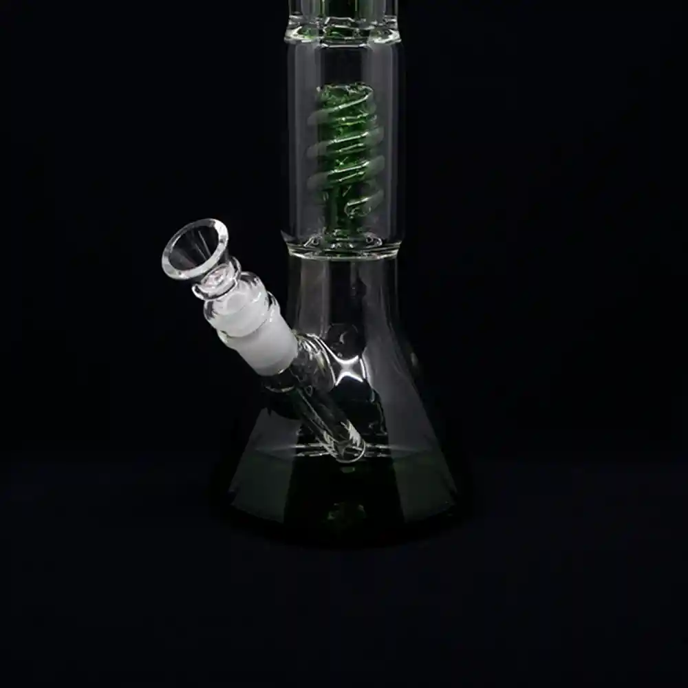 Bong Con Percolador Helix 35 Cm Verde Phx356