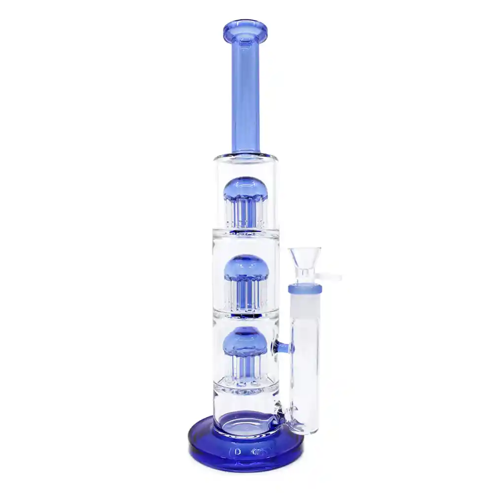 Bong Phoenix Triple Percolador Azul Wp245