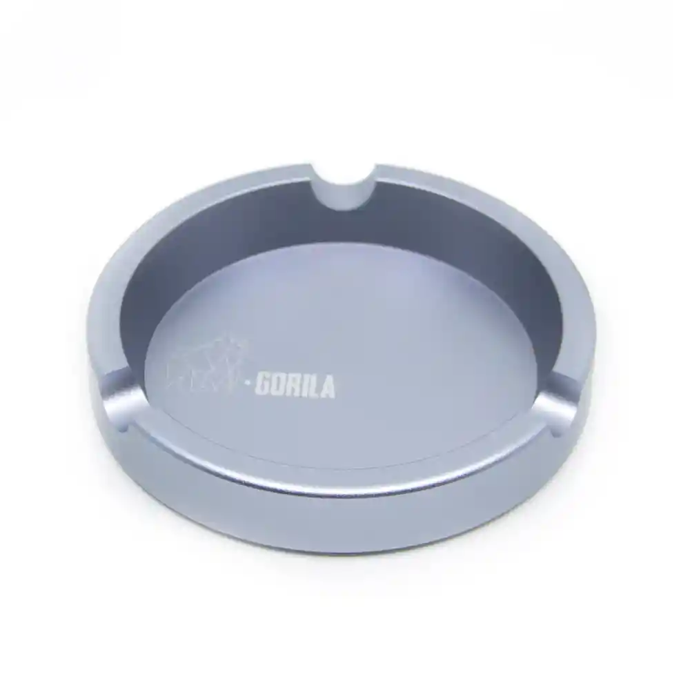 Cenicero Aluminio Anodizado Gorila Gris