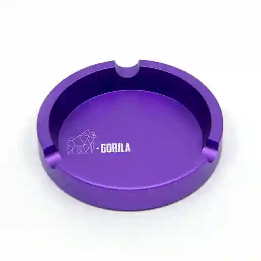 Cenicero Aluminio Anodizado Gorila Morado