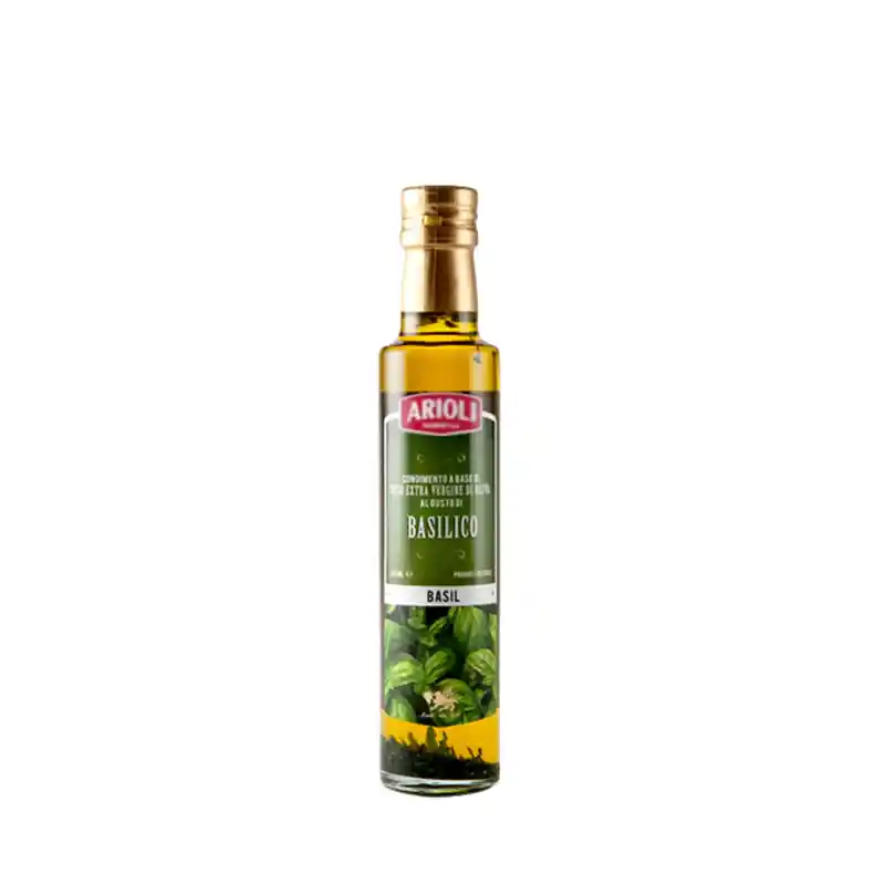 Aceite De Oliva Extra Virgen Con Albahaca 250 Ml