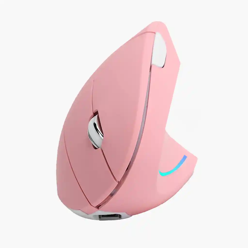 Mouse Ergonomico Inalambrico Rosa