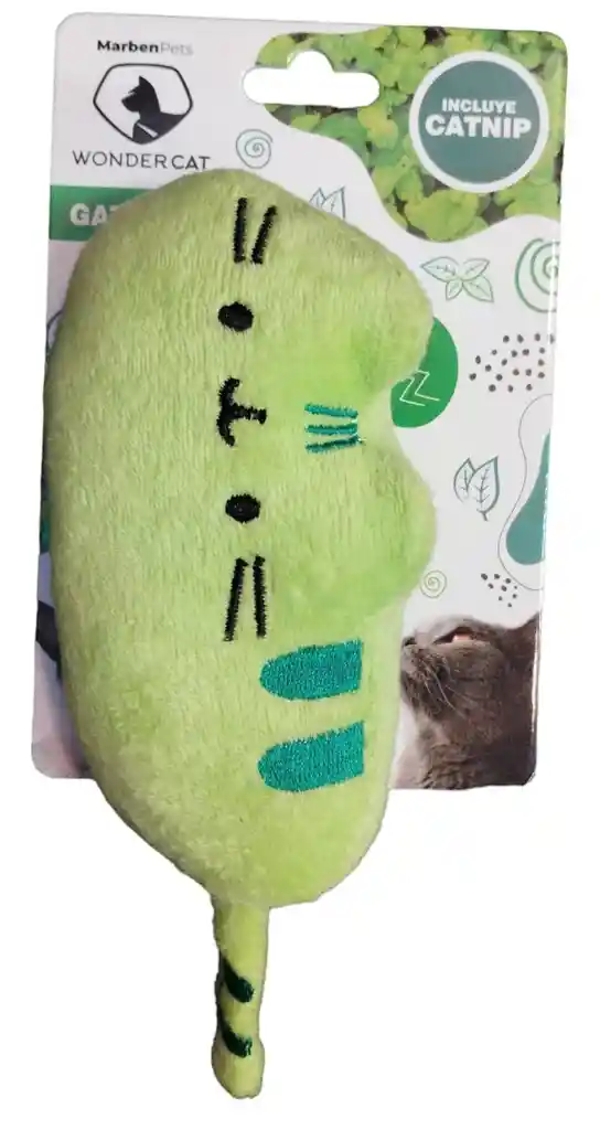 Wonder Cat - Peluche De Gatito Con Catnip 12cm