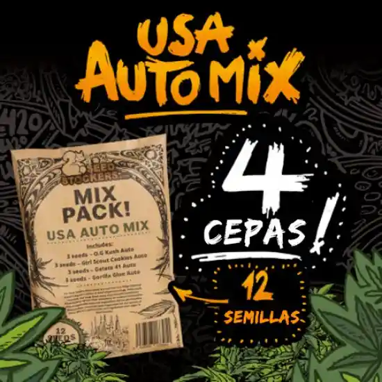 Mix Pack 12 Semillas Auto