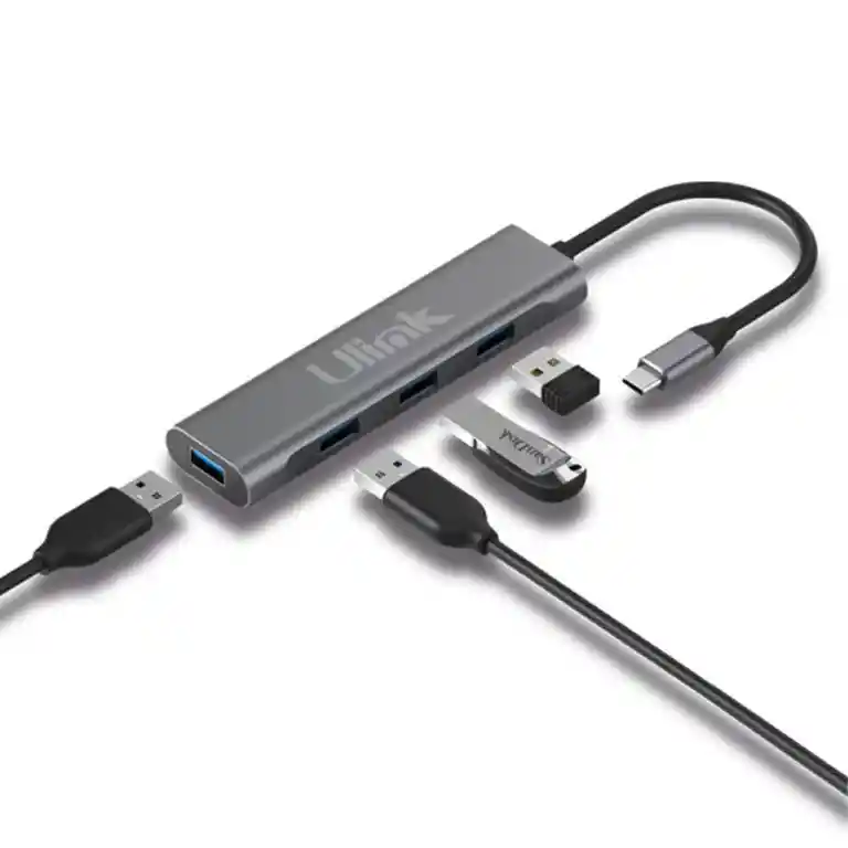 Hub Usb C A 4 Puertos Usb 3.0