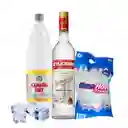 Stolichnaya Vodka 750ml + Agua Tónica + Hielo 1 Kg