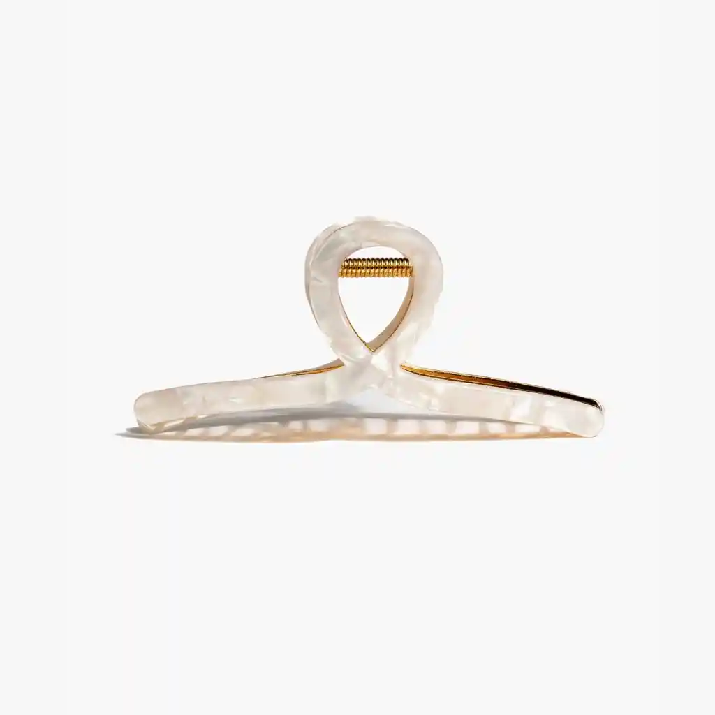 Pinche Mujer Cruzado Marmoleado Dorado