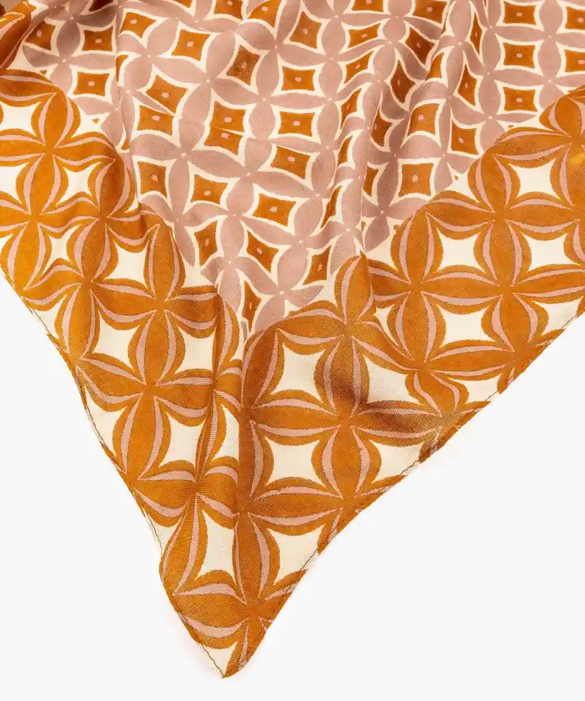 Pañuelo Mujer Retro Café