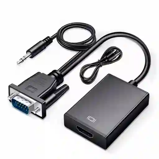 Adaptador De Vga Hacia Hdmi Full Hd