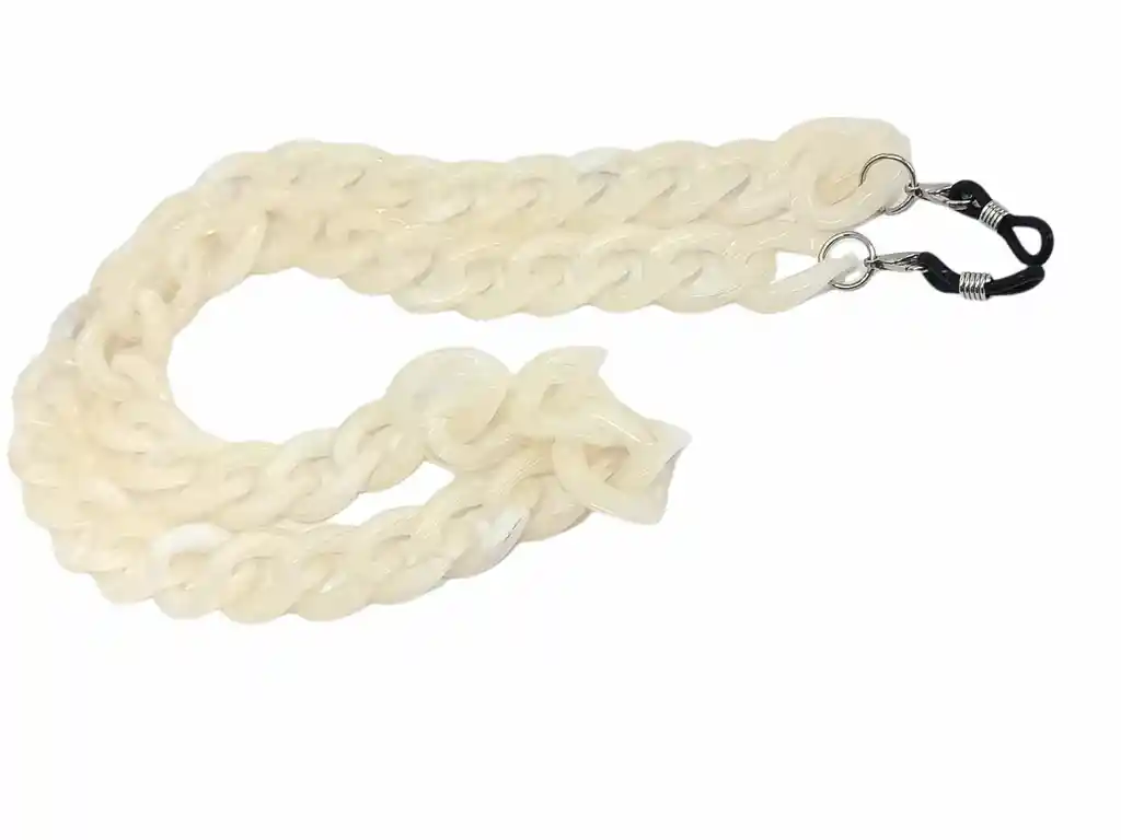 Sujetador Eslabones Sujetador De Lentes Marfil