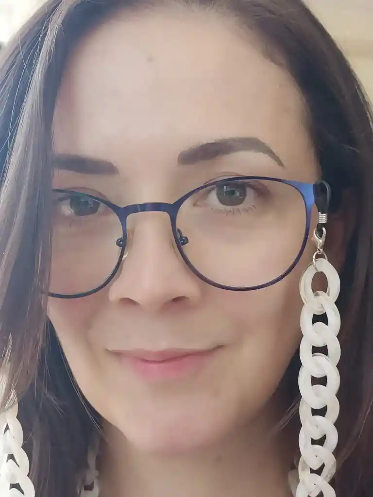 Sujetador Eslabones Sujetador De Lentes Marfil