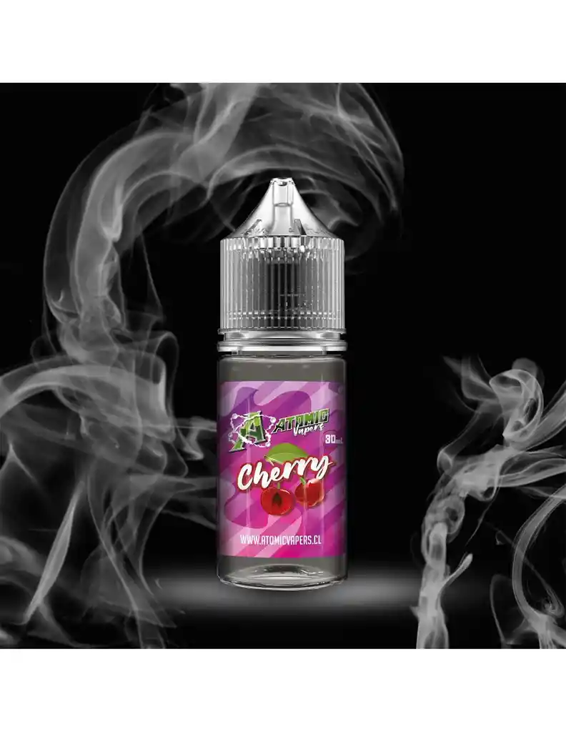 E-liquid Líquido Vaporizador Cherry 0% 30ml - Atomic