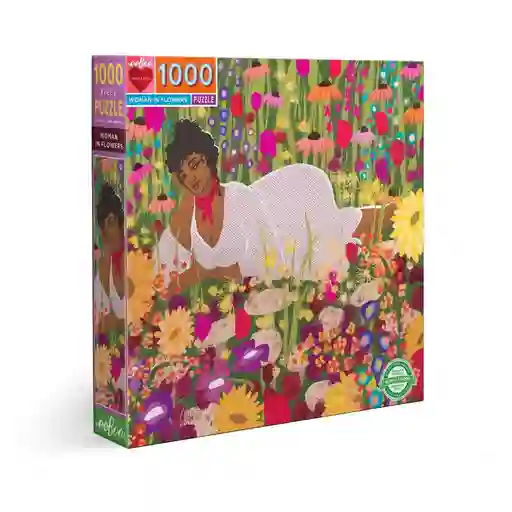Puzzle Mujeres Con Flores Eeboo 1000 Piezas