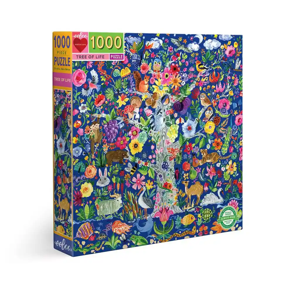 Puzzle Árbol De La Vida Eeboo 1000 Piezas