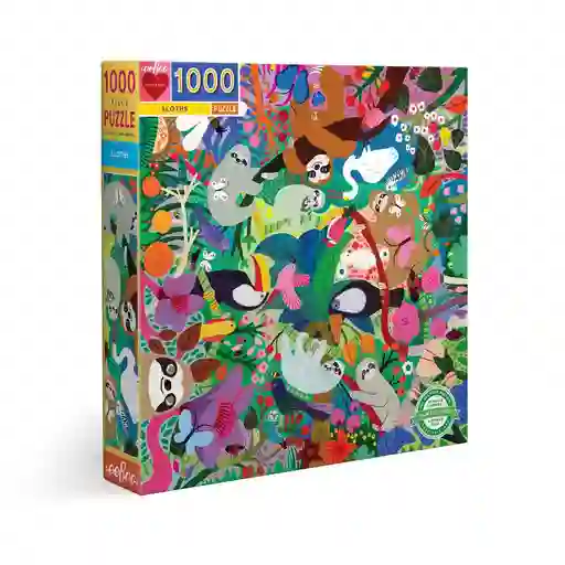 Puzzle Perezoso Eeboo 1000 Piezas