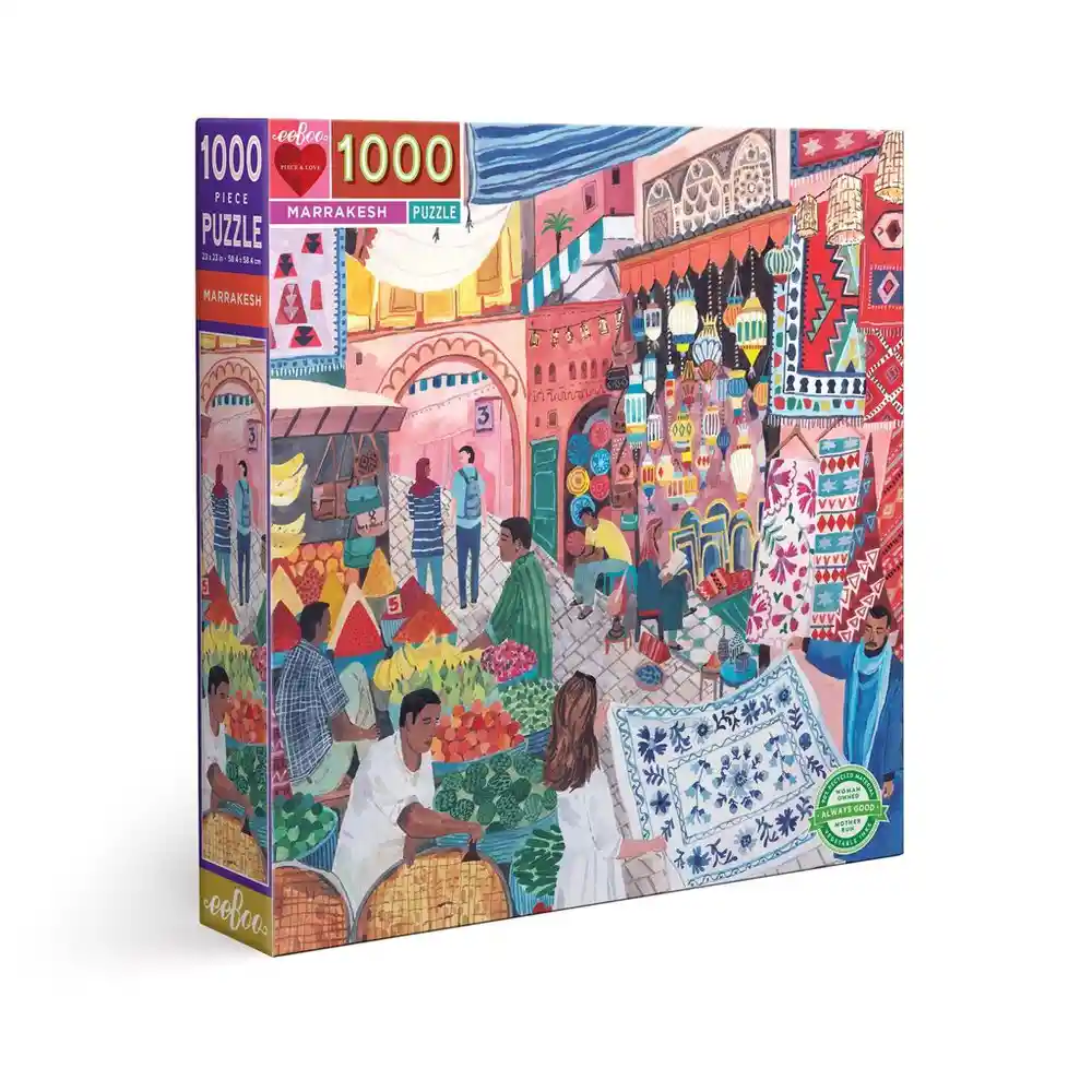 Puzzle Marruecos Eeboo 1000 Piezas