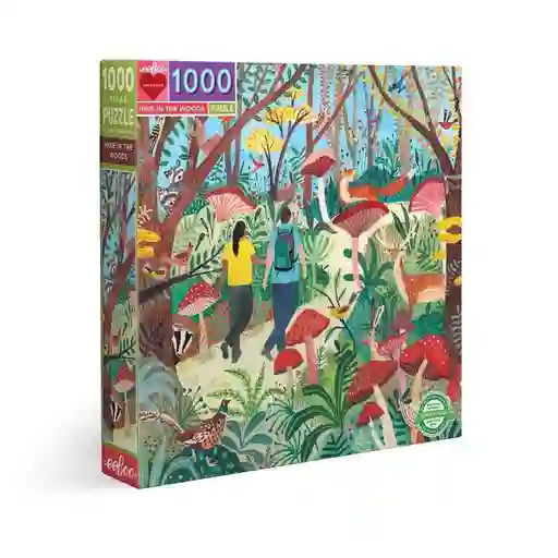 Puzzle Trekking En El Bosque Eeboo 1000 Piezas