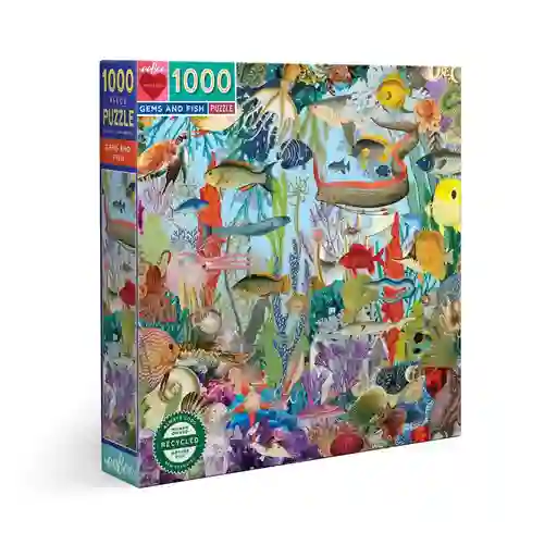 Puzzle Peces Eeboo 1000 Piezas