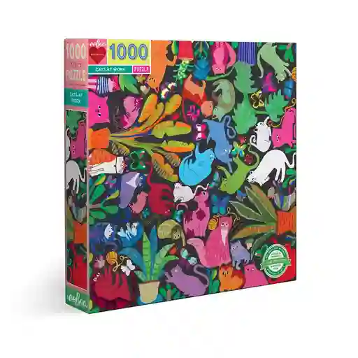 Puzzle Gatos Eeboo 1000 Piezas