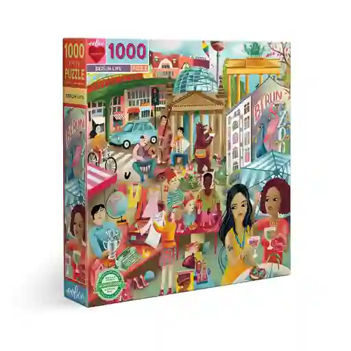 Puzzle Berlín Eeboo 1000 Piezas