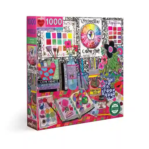 Puzzle Estudio De Arte Eeboo 1000 Piezas