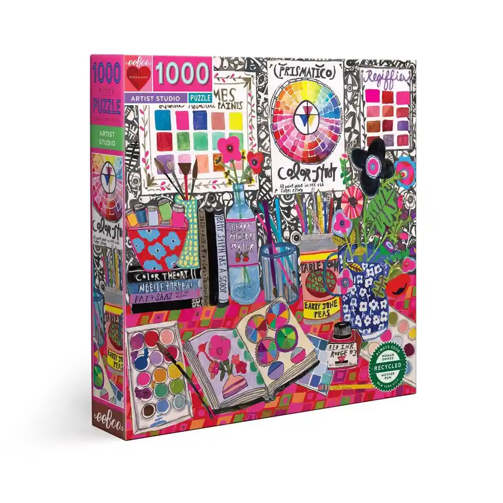 Puzzle Estudio De Arte Eeboo 1000 Piezas