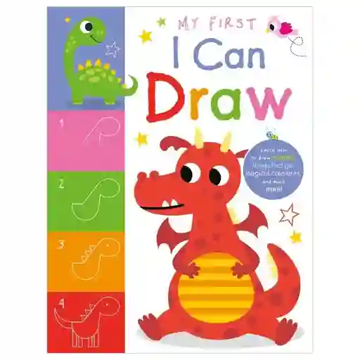 Libro My First I Can Draw Make Believe Ideas + 3 Años