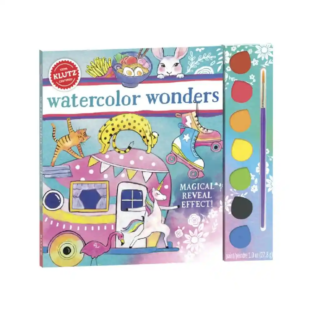 Libro Acuarelas Watercolor Wonders Klutz Libro De Acuarelas En Inglés